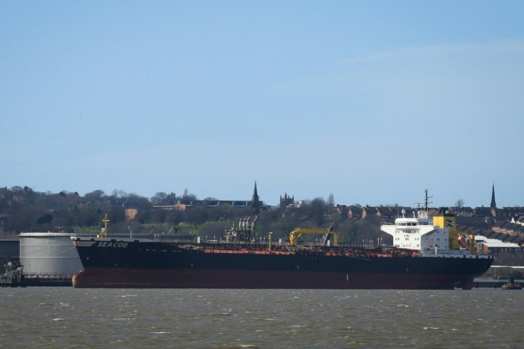 British dockers refused to unload Russian oil from a German-flagged tanker in March last year