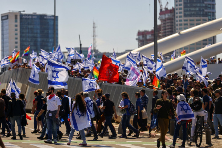 Israelis launch "Day Of Resistance" against judicial overhaul