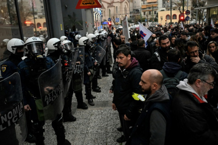 The train tragedy has seen mass protests in Athens and elsewhere