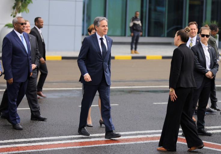 U.S. Secretary of State Blinken departs for Niger, from Addis Ababa