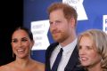 The Duke and Duchess of Sussex, Harry and Meghan, attend the 2022 Robert F. Kennedy Human Rights Ripple of Hope Award Gala in New York City