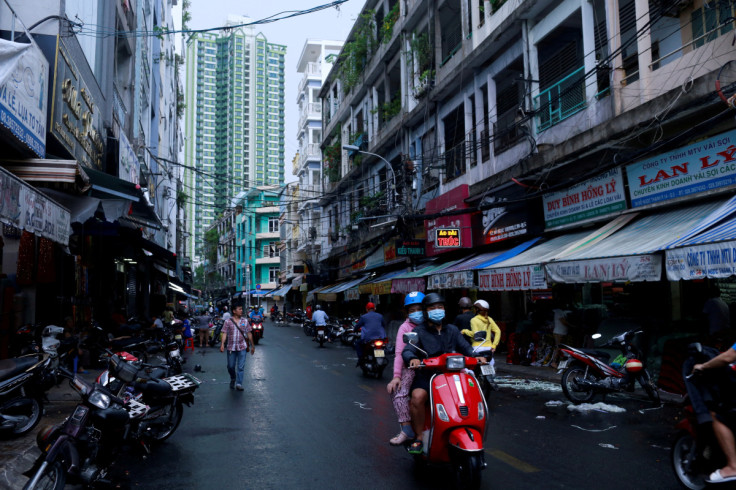 The spread of the coronavirus disease (COVID-19) in Ho Chi Minh, Vietnam