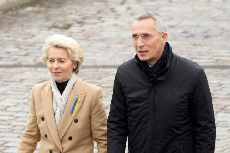 President of European Commission von der Leyen and NATO Secretary General Stoltenberg visit Tallinn