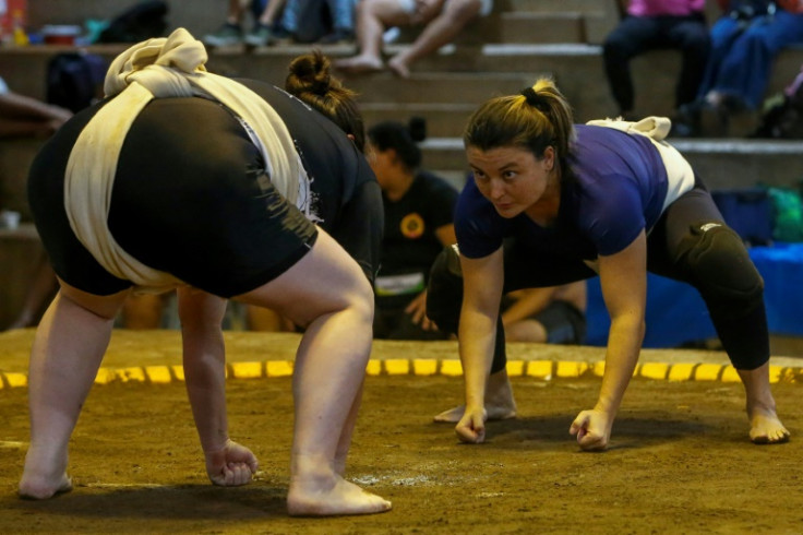 Luciana Watanabe, 18-time Brazilian women's middleweight sumo champion