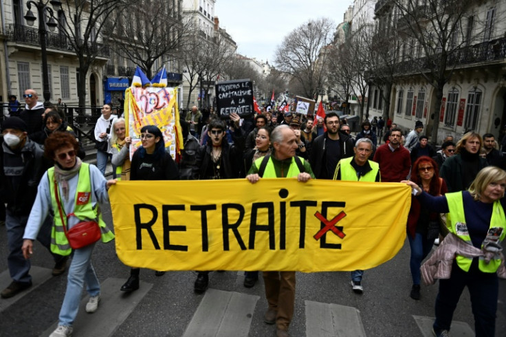 Protesters turned out in cities across France on Saturday