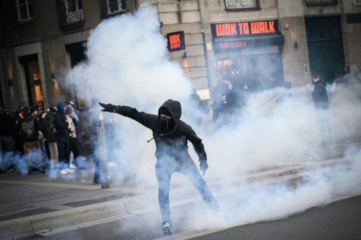 Some demonstrations saw clashes with police