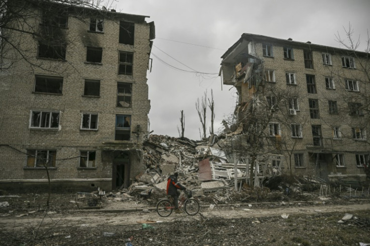 Avdiivka has been on the front line for more than eight years and bears the scars