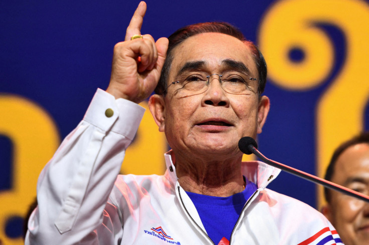 Thai Prime Minister Prayuth Chan-ocha campaigns as PM candidate for the United Thai Nation Party ahead of a general election this year, in Bangkok