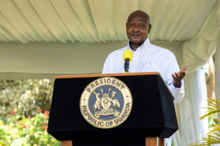 Uganda's President Yoweri Museveni has referred to gay people as 'deviants'