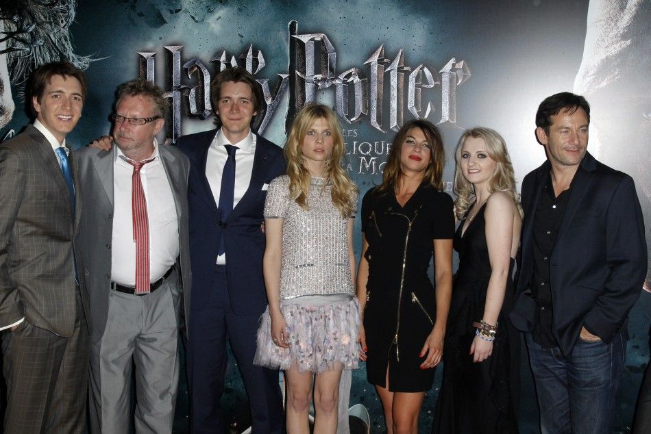Cast members arrive for the premiere of the film quotHarry Potter and the Deathly Hallows Part 2quot at Bercy in Paris