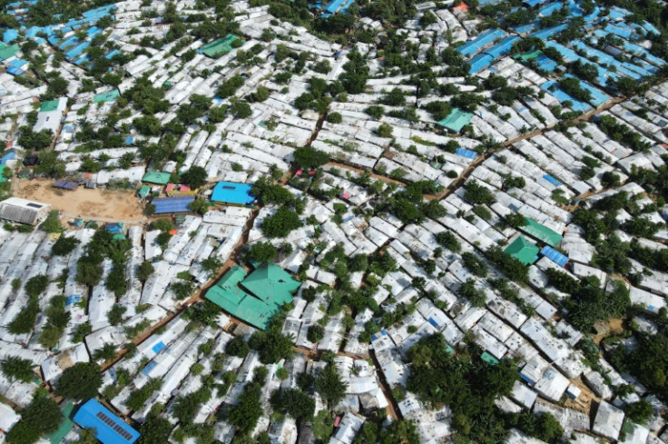 Sprawling refugee camps in Bangladesh are home to around a million Rohingya