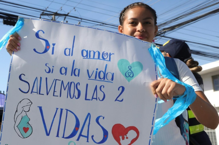 El Salvador is the defendent in the case involving a woman who has denied an abortion despite carrying a non-viable fetus at great risk to her own health