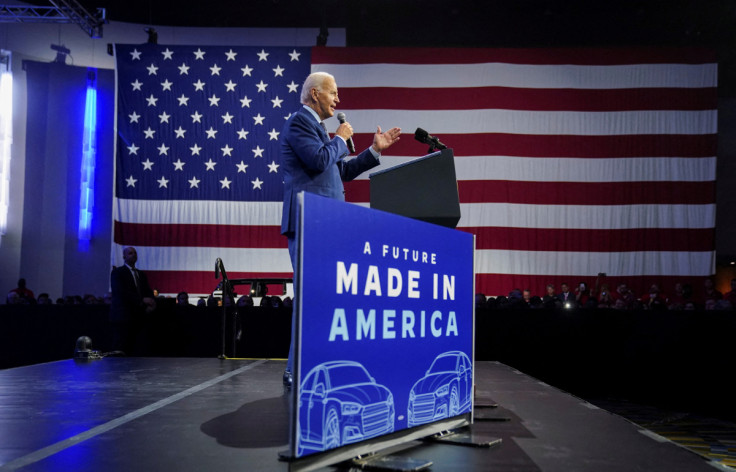 U.S. President Biden visits the Detroit Auto Show in Detroit, Michigan