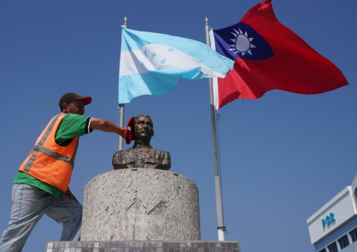 Honduran Foreign Minister Eduardo Enrique Reina said economic necessity was behind its decision to switch recognition from Taipei to Beijing