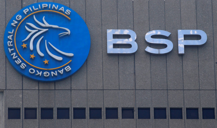 A logo of Bangko Sentral ng Pilipinas is seen at their main building in Manila