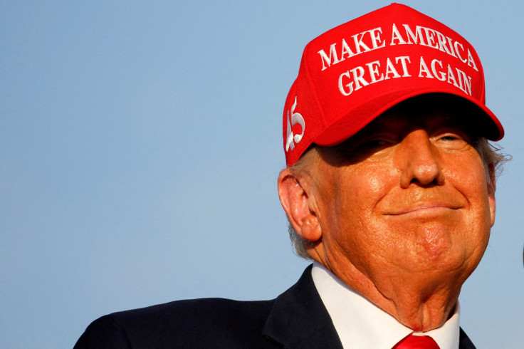 Former U.S. President Donald Trump holds a rally ahead of the midterm elections, in Miami