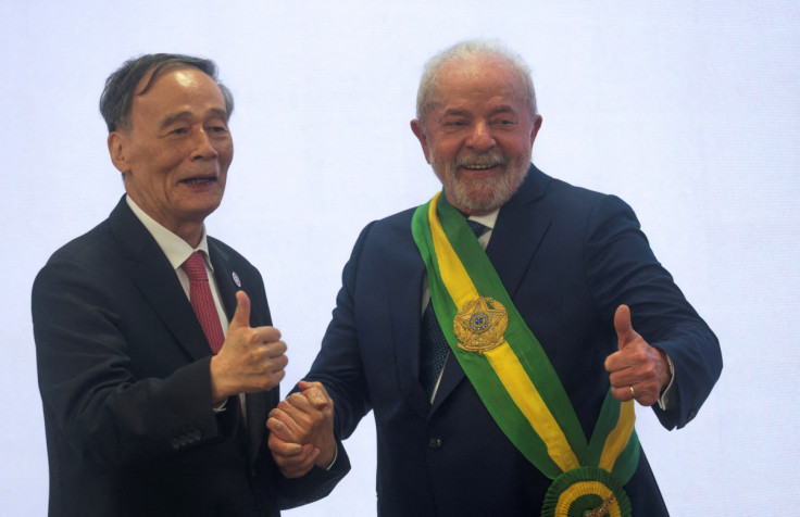 Luiz Inacio Lula da Silva takes office as Brazil's President in Brasilia