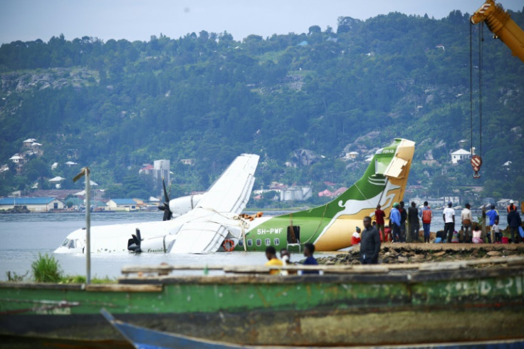 Nineteen people died when the plane plunged into Africa's largest lake on November 6 last year