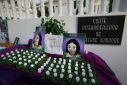 Women's rights activists held a vigil for Beatriz ahead of the human rights court hearing