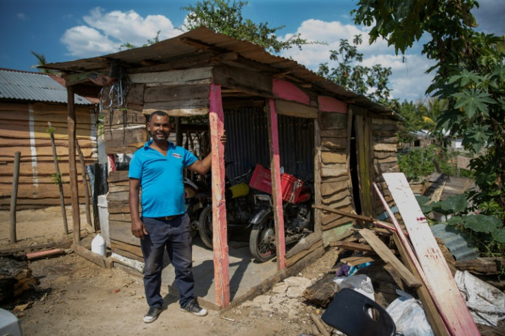 Leocadio Guzman's house was one of dozens destroyed to make way for a wall on the border between the Dominican Republic and Haiti