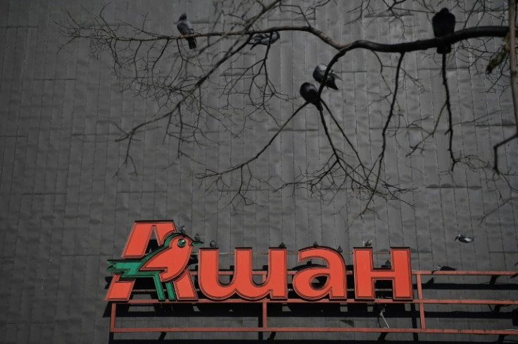 Auchan got into hot water over reports it supplied goods to the Russian army