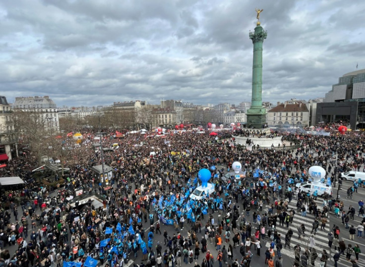 The interior ministry put turnout in Paris at 119,000 on Thursday