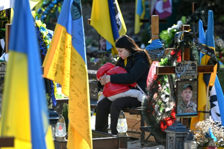 Western officials say more than 100,000 Ukrainians have been killed or wounded