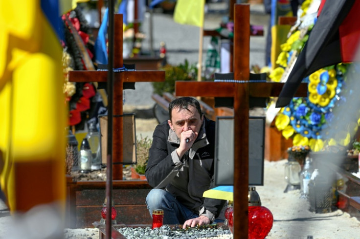 Since Russia invaded Ukraine a year ago, rows of new graves have sprung up at the cemetery