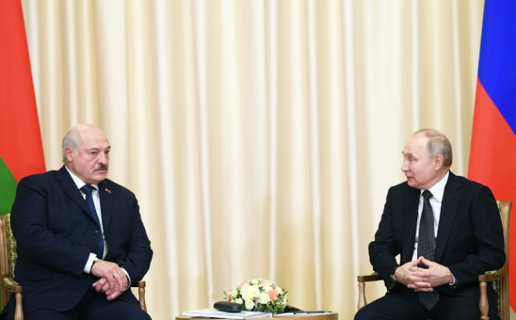 Russian President Vladimir Putin met with his Belarusian counterpart Alexander Lukashenko in February