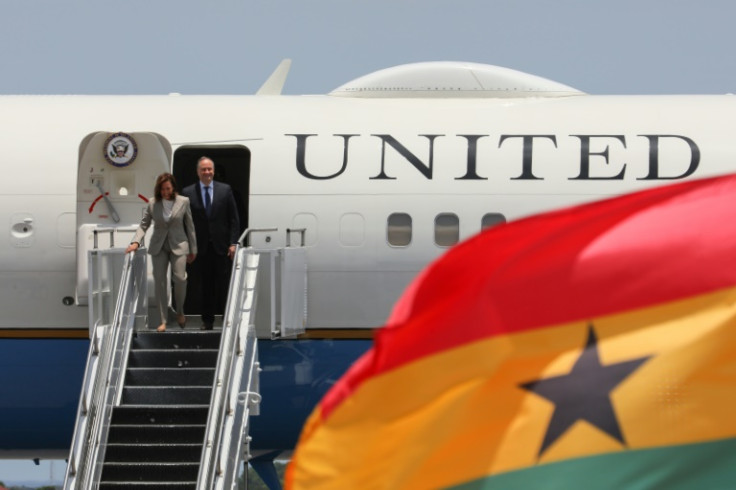 Ghana was the first stop in US Vice President Kamala Harris' three-nation African visit