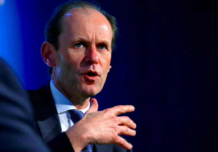 Australia and New Zealand Banking Group Chief Executive Shayne Elliott speaks during a Reuters Newsmaker event in Sydney, Australia