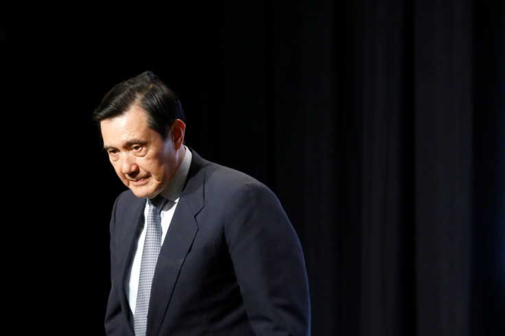 Former Taiwan President Ma Ying-jeou attends an event in Taipei