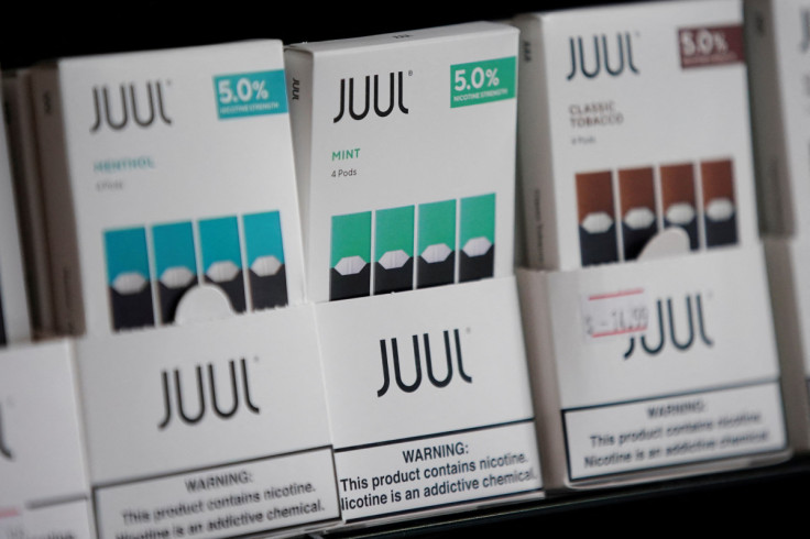 Juul brand vape cartridges are pictured for sale at a shop in Atlanta