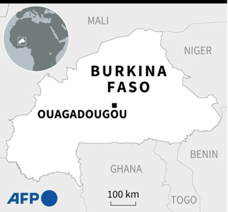 Map of Burkina Faso