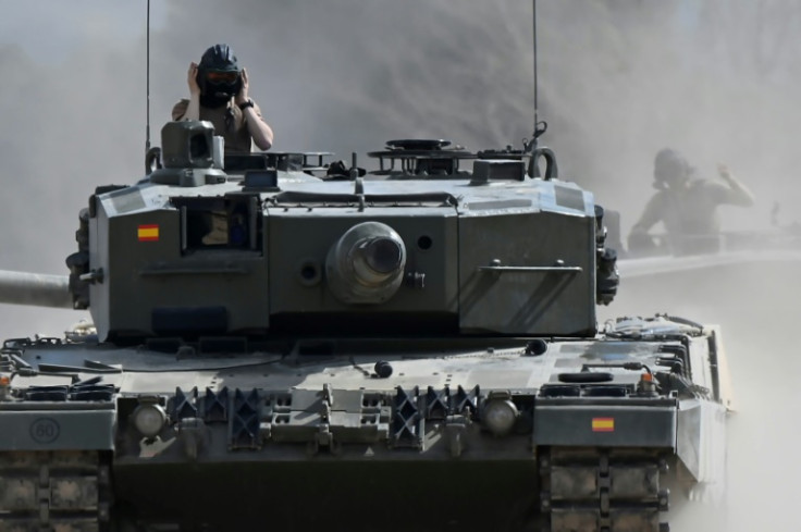 Germany said it had delivered 18 Leopard tanks to Ukraine