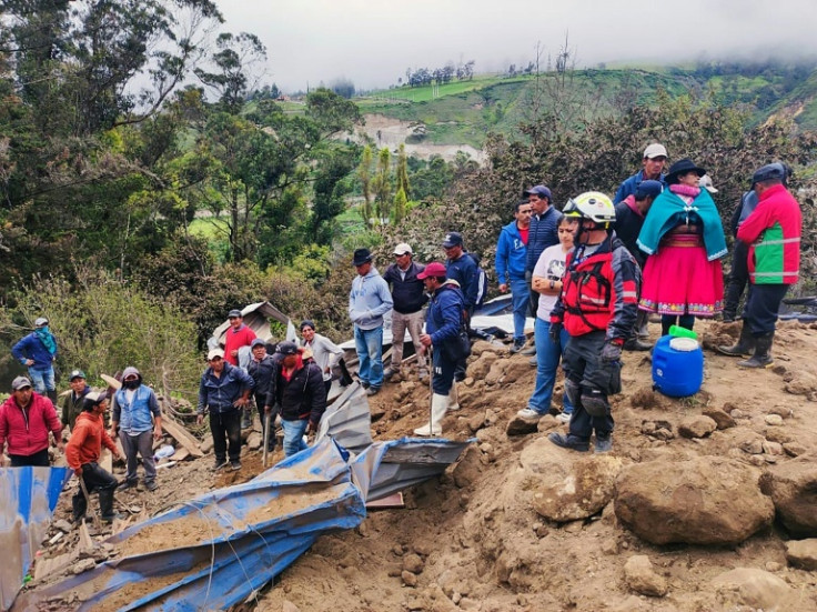 The mudslide happened late Sunday, burying dozens of homes and injuring 23 people