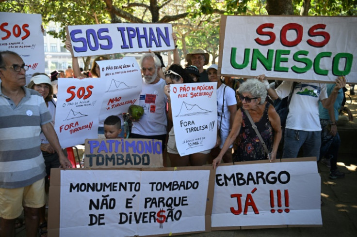 Protesters warn the zipline could harm the local environment and wildlife