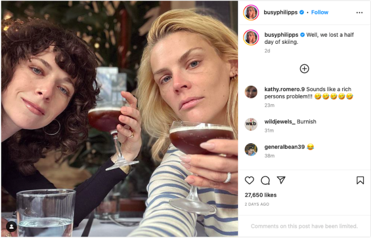 Busy Philipps' Instagram post