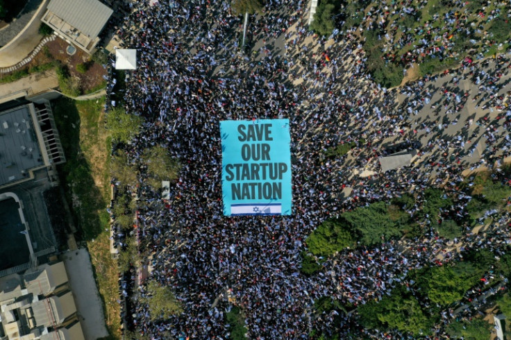 Activists who have led nearly three months of protests against the government's reform package vowed to continue their rallies which have brought hundreds of thousands of Israelis onto the streets