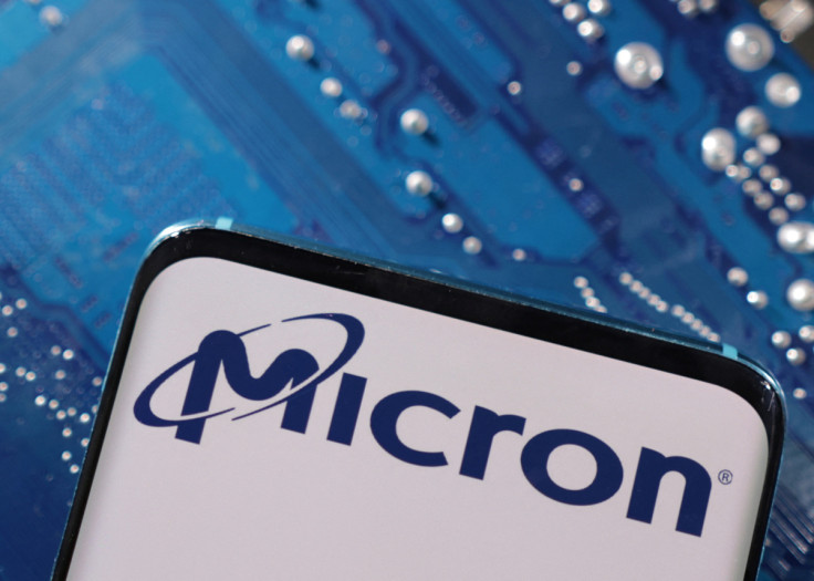 Illustration shows Micron logo