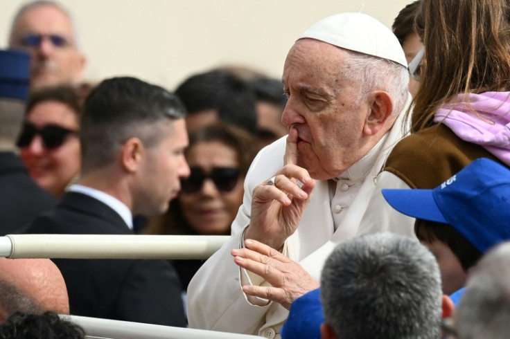Pope Francis went to Rome's Gemelli Hospital for some previously scheduled check-ups after his weekly general audience