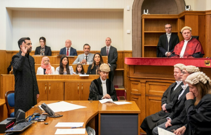 Humza Yousaf was sworn in as Scotland's first minister at the Court of Session in Edinburgh