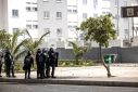 The police were deployed in numbers around Dakar university to deal with the students