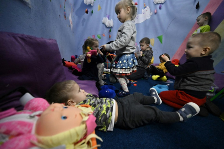 The trauma suffered by the children has prompted a Ukrainian TV channel to  air videos designed for children in crisis and war, created by the US makers of "Sesame Street"