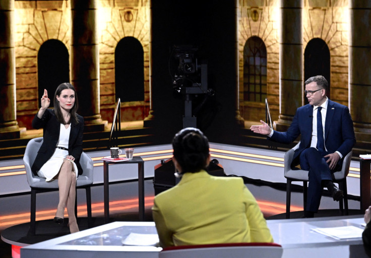 MTV's TV debate of the Finnish parliamentary elections, in Helsinki