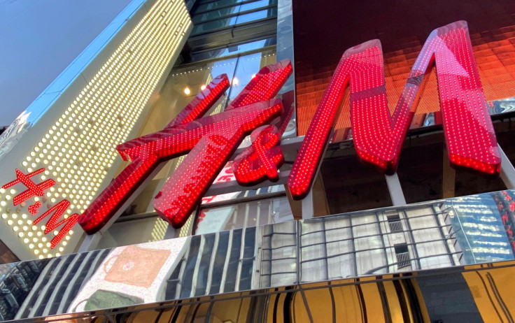 The H&M clothing store is seen in Times Square in Manhattan in New York