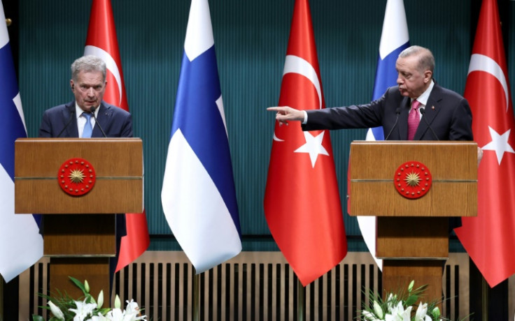 Turkish President Recep Tayyip Erdogan blessed Finland's NATO membership bid earlier this month