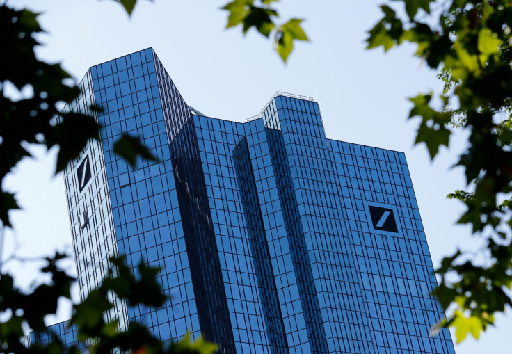 Germany's Deutsche Bank headquarters are pictured in Frankfurt