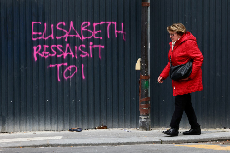 Damages in Paris streets following pension reform protests