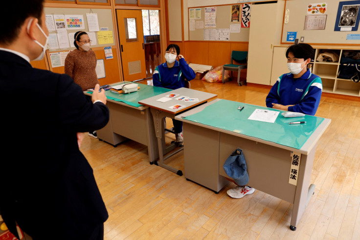 The Wider Image: Last students graduate: School closures spread in ageing Japan